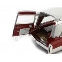 1966 Cadillac S-S 48 High Top Ambulancia Red and White 1:18 GreenLight Precision Collection PC18003 Cochesdemetal 18 - Coches de
