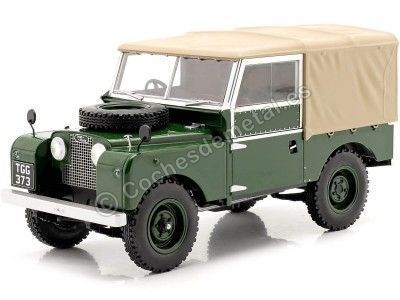 1957 Land Rover Series I RHD Verde/Beige 1:18 MC Group 18179 Cochesdemetal.es