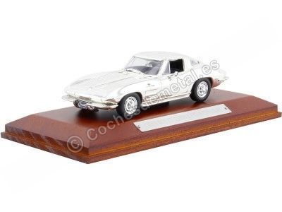 Cochesdememetal.es 1967 Chevrolet Corvette Stingray "Chrome Edition" 1:43 Editorial Salvat CHR110