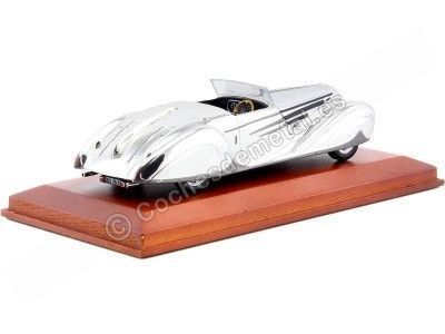 Cochesdemetal.es 1939 Delahaye 185 Figoni Falaschi "Chrome Edition" 1:43 Editorial Salvat CHR124 2