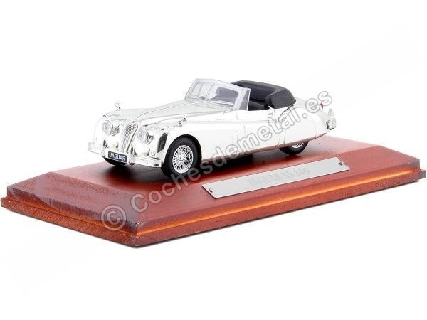 Cochesdemetal.es 1954 Jaguar XK 140 "Chrome Edition" 1:43 éditorial Salvat CHR128