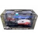 Carsdemetal.es 1947 Caravan Tear Drop Drop Trailer avec Baca et accessoires 1:24 Greenlight 18440
