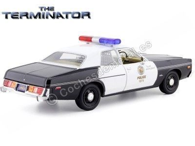Cochesdemetal.es 1977 Dodge Monaco Police "Terminator" 1:24 Greenlight 84101 2