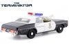 Cochesdemetal.es 1977 Dodge Monaco Police "Terminator" 1:24 Greenlight 84101