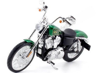 2013 Harley-Davidson XL 1200V Seventy-Two Verde 1:12 Maisto 32320 HD14 Cochesdemetal.es