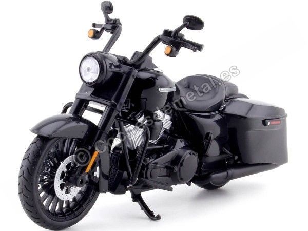 Cochesdemetal.es 2017 Harley-Davidson Road King Special Negra 1:12 MAISTO 32328 HD13