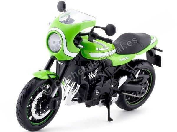 Cochesdemetal.es 2018 Kawasaki Z900RS Cafe Verde 1:12 Food 31101 KA05