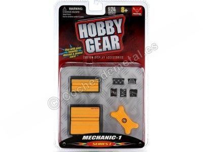 CARSDEMETAL.ES MÉCANIC 1 ACCESSOIRES (SÉRIE 1) 1:24 HOBBY GEAR 16051