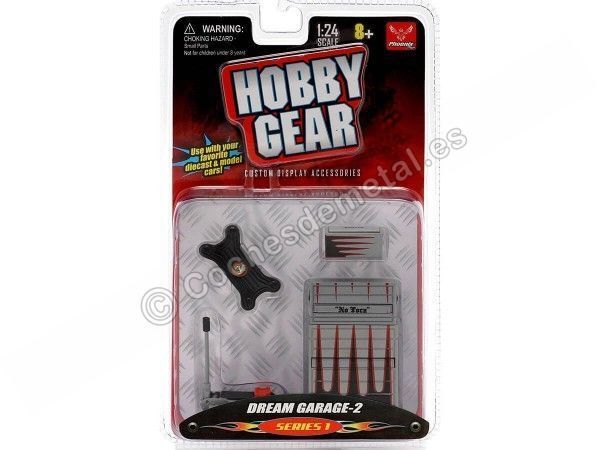 Cochesdemetal.es Accesorios Dream Garage 2 (série 1) 1:24 Hobby Gear 16056