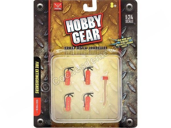 CARSDEMETAL.ES ACCESSOIRES POUR LA FEU EXTICTION (SÉRIE 1) 1:24 GEARD HOBBY 17017