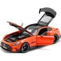 Cochesdemetal.es 2020 Mercedes-Benz AMG GT (C190) Black Series Magma Beam 1:18 Dealer Edition B66961281