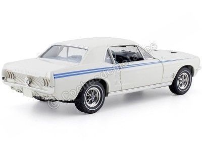 1967 Ford Mustang Coupe "Pacesetter" Blanco 1:18 Greenlight 13584 Cochesdemetal.es 2