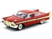 1958 Plymouth Fury Rojo 1:18 Motor Max 73115