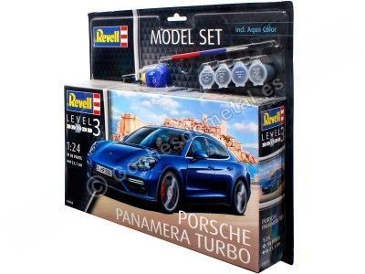 Cochesdemetal.es 2009 Porsche Panamera S Turbo "Kit de modèle en plastique" 1:24 Revell 67034 2