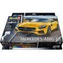 Cochesdemetal.es 2015 Mercedes-Benz AMG GT C190 V8 "Plastic Model Kit" 1:24 Revell 67028