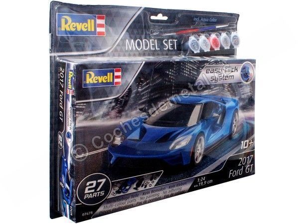 Cochesdemetal.es 2017 Ford GT "Kit de modèle en plastique" 1:24 Revell 67678