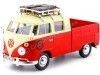 Cochesdemetal.es 1967 Volkswagen Type 2 T1 Pickup Hot Rod Con Portaequipajes 1:24 MOTOR MAX 79582