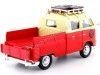 Cochesdemetal.es 1967 Volkswagen Type 2 T1 Pickup Hot Rod Con Portaequipajes 1:24 MOTOR MAX 79582