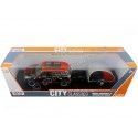 Cochesdemetal.es 2017 Mini Cooper S Countryman Con Remolque Camper noir / rouge 1:24 Motor Max 79762