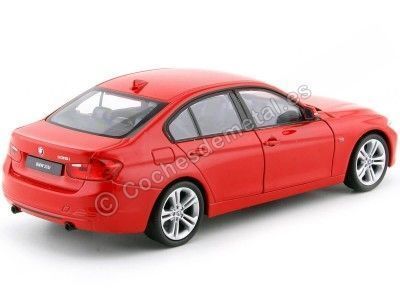 CARSDEMETAL.ES 2012 BMW 335I Series 3 (F30) Red 1:24 Wellly 24039 2