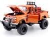 CARSDEMETAL.ES 1955 Chevrolet 1500 Pickup en bordure de pas hors route Métallique Orange 1:24 Motor max 791333