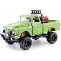 Cochesdemetal.es 1958 Chevrolet Apache Fleetside Pickup Off Road Verde 1:24 Motor Max 79135