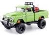 Cochesdemetal.es 1958 Chevrolet Apache Fleetside Pickup Off Road Verde 1:24 Motor Max 79135