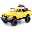 Carsdemetal.es 1966 Chevrolet C10 Fleetside Pickup off Off Road Metallic Yellow 1:24 Max Motor 79131