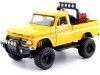 Carsdemetal.es 1966 Chevrolet C10 Fleetside Pickup off Off Road Metallic Yellow 1:24 Max Motor 79131