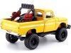 Carsdemetal.es 1966 Chevrolet C10 Fleetside Pickup off Off Road Metallic Yellow 1:24 Max Motor 79131