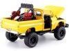 CARSDEMETAL.ES 1966 Chevrolet C10 Fleetside Pickup Off Road Metallic jaune 1:24 MOTOR MAX 79131