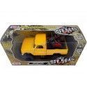 Carsdemetal.es 1966 Chevrolet C10 Fleetside Pickup off Off Road Metallic Yellow 1:24 Max Motor 79131