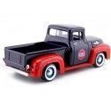 Cochesdemetal.es 1956 Ford F-100 Pickup "Gulf Edition" Azul / Rojo 1:24 Motor Max 79647