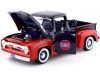 Cochesdemetal.es 1956 Ford F-100 Pickup "Gulf Edition" Azul / Rojo 1:24 Motor Max 79647