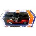 Cochesdemetal.es 1956 Ford F-100 Pickup "Gulf Edition" Azul / Rojo 1:24 Motor Max 79647