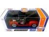 Cochesdemetal.es 1956 Ford F-100 Pickup "Gulf Edition" Azul / Rojo 1:24 Motor Max 79647