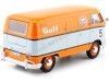 Cochesdemetal.es 1967 Volkswagen Type 2 (T1) Van de livraison "Gulf Edition" 1:24 Motor Max 79649