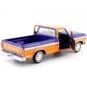 Cochesdemetal.es 1979 Ford F-150 Pickup personnalisé "Gulf Edition" 1:24 Motor Max 79652