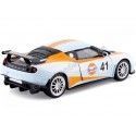 Cochesdemetal.es 2012 Lotus Evora GT4 "Gulf Edition" Azul/Naranja 1:24 Motor Max 79660