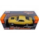 Cochesdemetal.es 1970 Ford Mustang Boss 429 Amarillo 1:24 Motor Max 73303