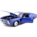 Cochesdemetal.es 1971 Ford Mustang Sportsroof Azul Metalizado 1:24 Motor Max 73327