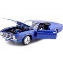 Cochesdemetal.es 1971 Ford Mustang Sportsroof Blue Metallic 1:24 Motor Max 73327