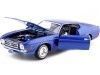 Cochesdemetal.es 1971 Ford Mustang Sportsroof Blue Metallic 1:24 Motor Max 73327