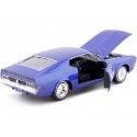 Cochesdemetal.es 1971 Ford Mustang Sportsroof Blue Metallic 1:24 Motor Max 73327