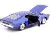 Cochesdemetal.es 1971 Ford Mustang Sportsroof Blue Metallic 1:24 Motor Max 73327