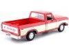 Cochesdemetal.es 1979 Ford F150 Pickup Custom Rojo / Beige 1:24 Motor Max 79346