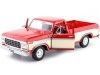 Cochesdemetal.es 1979 Ford F150 Pickup Custom Rojo / Beige 1:24 Motor Max 79346