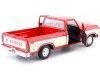 Cochesdemetal.es 1979 Ford F150 Pickup Custom Rojo / Beige 1:24 Motor Max 79346