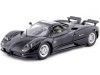 Cochesdemetal.es 2003 Pagani Zonda C12 Black 1:24 Motor Max 73272