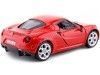 CARSDEMETAL.ES 2013 Alfa Romeo 4c Red 1:24 MOTEUR MAX 79320